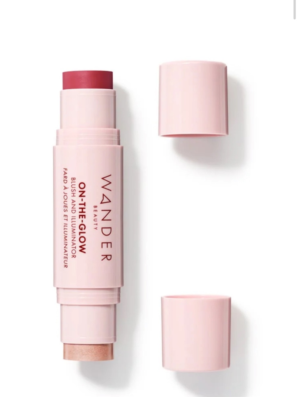 Wander Beauty On-The-Glow Blush and Illuminator Stick - Strawberry Fields
